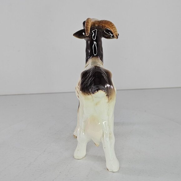 Vintage Goebel West Germany Ceramic Nanny Goat Figurine *Repaired Leg* - Picture 3 of 10